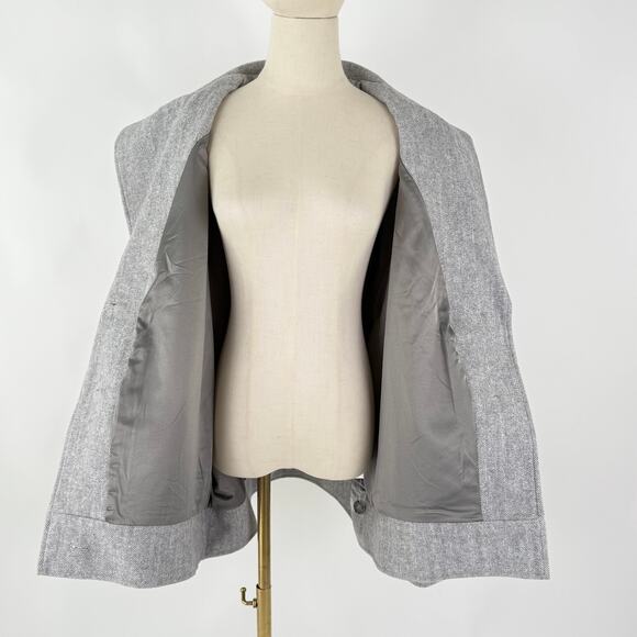 NWT Favorite Daughter THE NICO BOMBER Size XXL in Grey Wool Blend - Picture 9 of 13